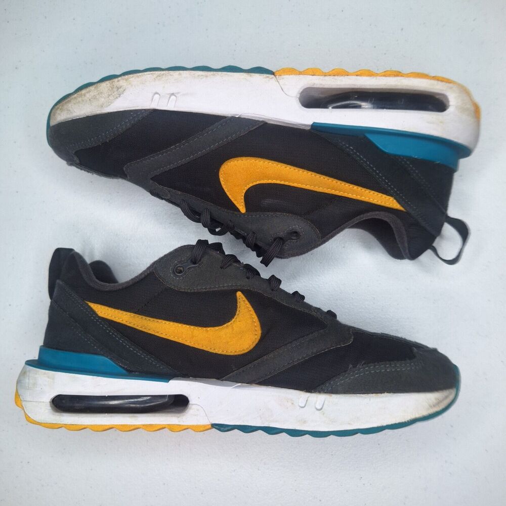 Nike Air Max Dawn Dark Smoke Gray University Gold Mens 8 DH4656 - Picture 1 of 8